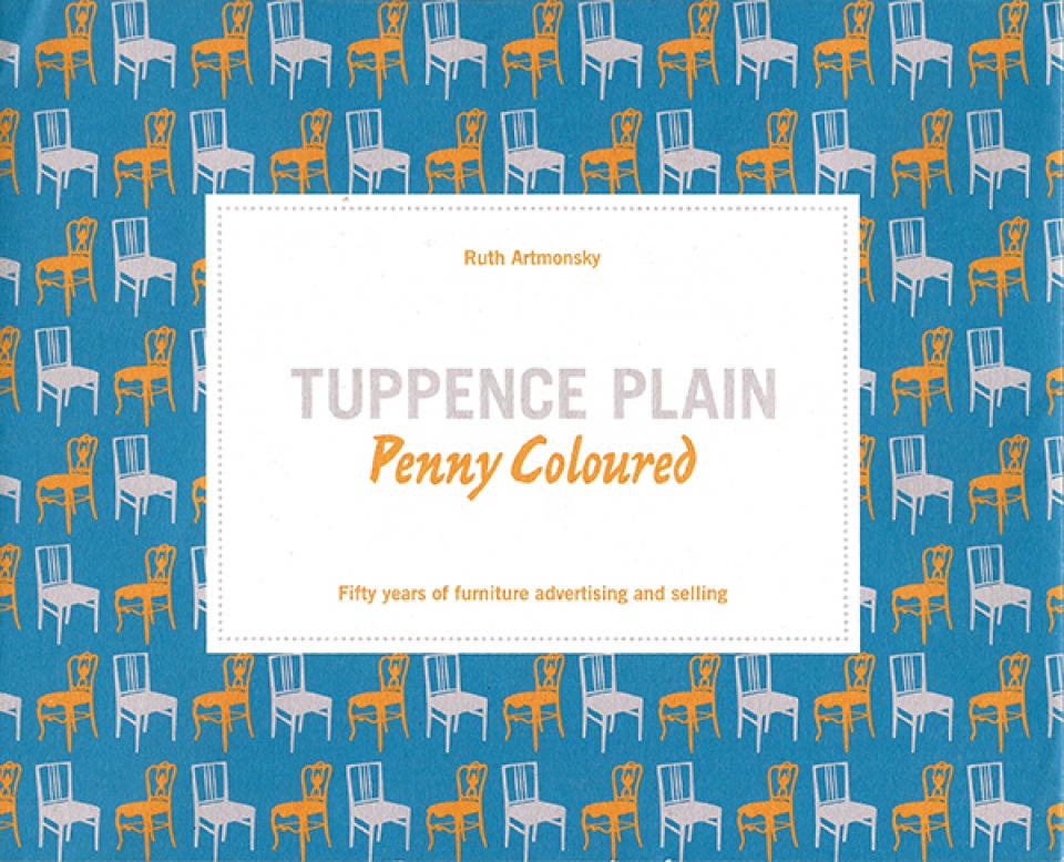 Tuppence Plain Penny Coloured